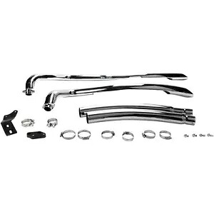 コブラ スピードスター スイープ エキゾースト - クローム - バルカン 900 4218 Cobra Speedster Swept Exhaust - Chrome - Vulcan 900 4218 【並行輸入品】