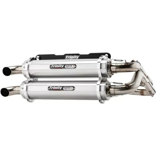 Trinity Racing エキゾースト - アルミニウム - デュアル TR-4166D Trinity Racing Exhaust - Aluminum - Dual TR-4166D 【並行輸入品】