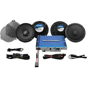 Hogtunes スピーカー/アンプ キット - ウルトラ QC ULTRA 4-RM Hogtunes Speaker/Amp Kit - Ultra QC ULTRA 4-RM画像