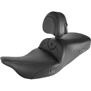 Roadsofa? スタンダード リーチ ヒーター付きシート - ブラック 背もたれ付き 808-07B-187BRHC Roadsofa? Standard Reach Heated Seat - Black with Backrest 808-07B-187BRHC 【並行輸入品】｜カスタムパーツ WORLD倉庫