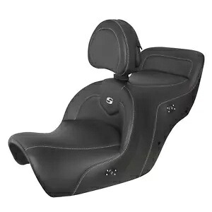 Heated Roadsofa? シート - カーボンファイバー - 背もたれ付き - ブラック H88-07-185BRHCT Heated Roadsofa? Seat - Carbon Fiber - Includes Backrest - Black H88-07-185BRHCT 【並行輸入品】｜カスタムパーツ WORLD倉庫