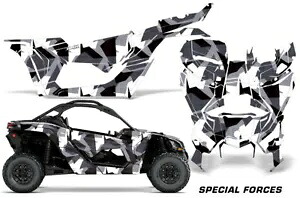 UTV グラフィック デカール ステッカー Can-Am Maverick X3 XDS XRS 2DR 16-23 SForces S 用 UTV Graphics Decals Stickers for Can-Am Maverick X3 XDS XRS 2DR 16-23 SForces S 【並行輸入品】｜カスタムパーツ WORLD倉庫