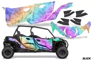 グラフィック デカール ステッカー Can-Am マーベリック スポーツ MAX 4 ドア 19-23 スリック用 Graphics Decals Stickers for Can-Am Maverick Sport MAX 4-Door 19-23 Slick 【並行輸入品】