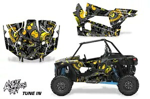 UTV グラフィックス キット ステッカー デカール ポラリス RZR ターボ S 2ドア 19-23 TuneIn Y用 UTV Graphics kit Sticker Decal for Polaris RZR Turbo S 2-Door 19-23 TuneIn Y 【並行輸入品】