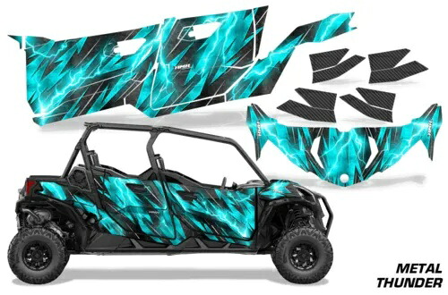 グラフィック デカール ステッカー Can-Am Maverick Sport MAX 4ドア 19-23 MThunder TL用 Graphics Decals Stickers for Can-Am Maverick Sport MAX 4-Door 19-23 MThunder TL 【並行輸入品】｜カスタムパーツ WORLD倉庫