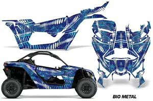 UTV グラフィック デカール ステッカー Can-Am Maverick X3 XDS XRS 2DR 16-23 BioMetal U用 UTV Graphics Decals Stickers for Can-Am Maverick X3 XDS XRS 2DR 16-23 BioMetal U 【並行輸入品】