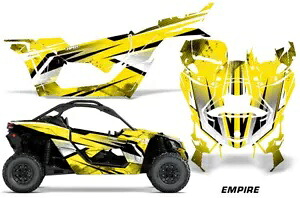 UTV グラフィック デカール ステッカー Can-Am Maverick X3 XDS XRS 2DR 16-23 Empire Y 用 UTV Graphics Decals Stickers for Can-Am Maverick X3 XDS XRS 2DR 16-23 Empire Y 【並行輸入品】