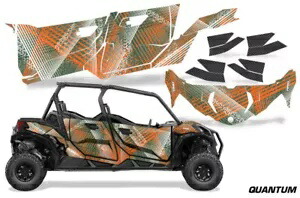 グラフィック デカール ステッカー Can-Am Maverick Sport MAX 4ドア 19-23 Quantum O AG用 Graphics Decals Stickers for Can-Am Maverick Sport MAX 4-Door 19-23 Quantum O AG 【並行輸入品】