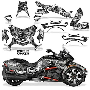 ロードスター グラフィック デカール ステッカー Can-Am Spyder F3-T PKraken SK用 Roadster Graphics Decals Stickers For Can-Am Spyder F3-T PKraken S K 【並行輸入品】