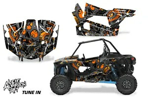 UTV グラフィックス キット ステッカー デカール ポラリス RZR ターボ S 2 ドア 19-23 TuneIn ORG 用 UTV Graphics kit Sticker Decal for Polaris RZR Turbo S 2-Door 19-23 TuneIn ORG 【並行輸入品】