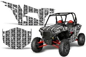 UTV グラフィック デカール ステッカー ポラリス RZR 1000 XP 2ドア 13-18 アーガイル S用 UTV Graphics Decals Stickers for Polaris RZR 1000 XP 2-Door 13-18 ARGYLE S 【並行輸入品】｜カスタムパーツ WORLD倉庫