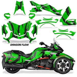 ロードスター グラフィック デカール ステッカー Can-Am Spyder F3-T Dragonflow G用 Roadster Graphics Decals Stickers For Can-Am Spyder F3-T Dragonflow G 【並行輸入品】