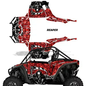 UTV グラフィック ステッカー デカール Polaris RZR XP 1000 2DR 24-25 REAPER R用 UTV Graphics Stickers Decals for Polaris RZR XP 1000 2DR 24-25 REAPER R 【並行輸入品】