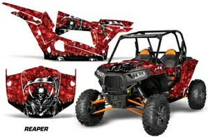 UTV グラフィック デカール ステッカー Polaris RZR 1000 XP 2ドア 13-18 REAPER R用 UTV Graphics Decals Stickers for Polaris RZR 1000 XP 2-Door 13-18 REAPER R 【並行輸入品】