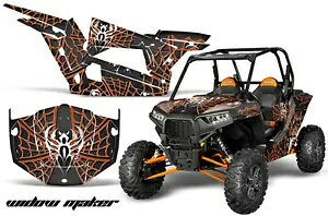 UTV グラフィック デカール ステッカー ポラリス RZR 1000 XP 2 ドア 13-18 ウィドウ OK K UTV Graphics Decals Stickers for Polaris RZR 1000 XP 2-Door 13-18 WIDOW O K 【並行輸入品】