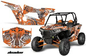 UTV グラフィック デカール ステッカー ポラリス RZR 1000 XP 2 ドア 13-18 DEADEN O UTV Graphics Decals Stickers for Polaris RZR 1000 XP 2-Door 13-18 DEADEN O 【並行輸入品】