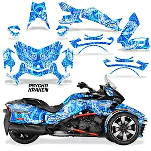 ロードスター グラフィック デカール ステッカー Can-Am Spyder F3-T PKraken TL U用 Roadster Graphics Decals Stickers For Can-Am Spyder F3-T PKraken TL U 【並行輸入品】｜カスタムパーツ WORLD倉庫