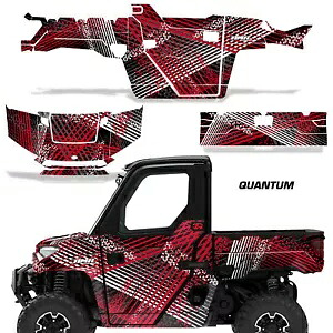 AMR UTV グラフィック デカール ポラリス レンジャー 1000 XP W/DRS 2 DR 2018-24 QNTM R K AMR UTV Graphics Decals for Polaris Ranger 1000 XP W/DRS 2 DR 2018-24 QNTM R K 【並行輸入品】|カスタムパーツ WORLD倉庫