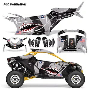 UTV グラフィック デカール ステッカー Can-Am Maverick R 2DR 2024-25 WARHAWK K用 UTV Graphics Decals Stickers for Can-Am Maverick R 2DR 2024-25 WARHAWK K 【並行輸入品】