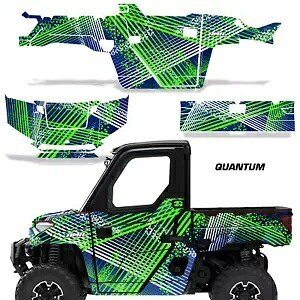 AMR UTV グラフィック デカール ポラリス レンジャー 1000 XP W/DRS 2 DR 2018-24 QNTM G U 用 AMR UTV Graphics Decals for Polaris Ranger 1000 XP W/DRS 2 DR 2018-24 QNTM G U 【並行輸入品】|カスタムパーツ WORLD倉庫