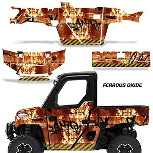 AMR UTV グラフィック デカール ポラリス レンジャー 1000 XP W/DRS 2 DR 2018-24 FRRS OXIDE 用 AMR UTV Graphics Decals for Polaris Ranger 1000 XP W/DRS 2 DR 2018-24 FRRS OXIDE 【並行輸入品】|カスタムパーツ WORLD倉庫