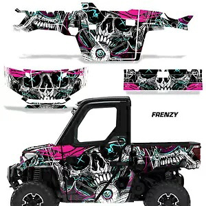 AMR UTV グラフィック デカール ポラリス レンジャー 1000 XP W/DRS 2 DR 2018-24 フレンジー S AMR UTV Graphics Decals for Polaris Ranger 1000 XP W/DRS 2 DR 2018-24 Frenzy S 【並行輸入品】｜カスタムパーツ WORLD倉庫 100,430円