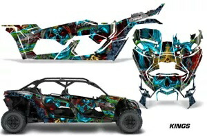 グラフィックデカールステッカー Can-Am マーベリック X3 XDS XRS 4DR 2016-23 キングス用 Graphics Decals Stickers For Can-Am Maverick X3 XDS XRS 4DR 2016-23 Kings 【並行輸入品】