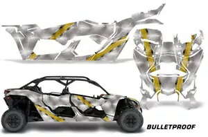 グラフィックデカールステッカー Can-Am マーベリック X3 XDS XRS 4DR 2016-23 BULLETPRF Y Graphics Decals Stickers For Can-Am Maverick X3 XDS XRS 4DR 2016-23 BULLETPRF Y 【並行輸入品】