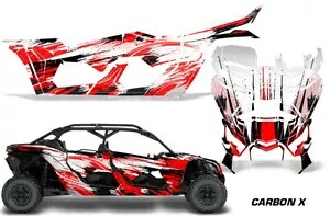 グラフィックスデカールステッカー Can-Am マーベリック X3 XDS XRS 4DR 2016-23 CARBONX R Graphics Decals Stickers For Can-Am Maverick X3 XDS XRS 4DR 2016-23 CARBONX R 【並行輸入品】