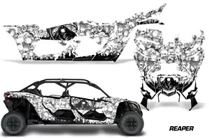 グラフィックデカールステッカー Can-Am マーベリック X3 XDS XRS 4DR 2016-23 REAPER W Graphics Decals Stickers For Can-Am Maverick X3 XDS XRS 4DR 2016-23 REAPER W 【並行輸入品】