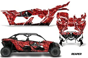 グラフィックデカールステッカー Can-Am マーベリック X3 XDS XRS 4DR 2016-23 リーパー R Graphics Decals Stickers For Can-Am Maverick X3 XDS XRS 4DR 2016-23 Reaper R 【並行輸入品】|カスタムパーツ WORLD倉庫