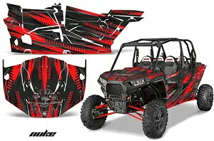 UTV グラフィック デカール ステッカー ポラリス RZR 1000 XP 4 ドア 13-18 NUKE R 用 UTV Graphics Decals Stickers for Polaris RZR 1000 XP 4-Door 13-18 NUKE R 【並行輸入品】