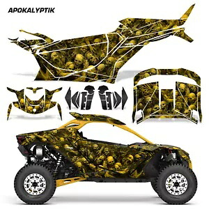UTV グラフィック デカール ステッカー Can-Am Maverick R 2DR 2024-25 APOKALYPTIK Y用 UTV Graphics Decals Stickers for Can-Am Maverick R 2DR 2024-25 APOKALYPTIK Y 【並行輸入品】｜カスタムパーツ WORLD倉庫