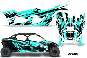 グラフィックデカールステッカー Can-Am マーベリック X3 XDS XRS 4DR 2016-23 ATTACK TL Graphics Decals Stickers For Can-Am Maverick X3 XDS XRS 4DR 2016-23 ATTACK TL 【並行輸入品】 194,700円