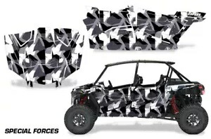 UTV グラフィックスキットステッカーデカールポラリス RZR ターボ S 4 ドア 19-23 SFORCE KGRYW 用 UTV Graphics kit Sticker Decal for Polaris RZR Turbo S 4-Door 19-23 SFORCE KGRYW 【並行輸入品】