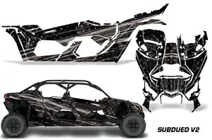 グラフィックデカールステッカー Can-Am マーベリック X3 XDS XRS 4DR 2016-23 抑制 Graphics Decals Stickers For Can-Am Maverick X3 XDS XRS 4DR 2016-23 SUBDUED 【並行輸入品】