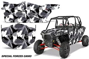 UTV グラフィック デカール ステッカー Polaris RZR 1000 XP 4ドア 13-18 SPFRCS K用 UTV Graphics Decals Stickers for Polaris RZR 1000 XP 4-Door 13-18 SPFRCS K 【並行輸入品】