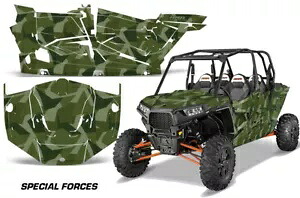 UTV グラフィック デカール ステッカー Polaris RZR 1000 XP 4ドア 13-18 SPFRCS G用 UTV Graphics Decals Stickers for Polaris RZR 1000 XP 4-Door 13-18 SPFRCS G 【並行輸入品】