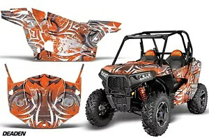 SxS グラフィック デカール ステッカー ラップ ポラリス RZR S 900 15-19 DEADEN O 用インサート付き SxS Graphics Decal Sticker Wrap w/Inserts For Polaris RZR S 900 15-19 DEADEN O 【並行輸入品】 194,700円
