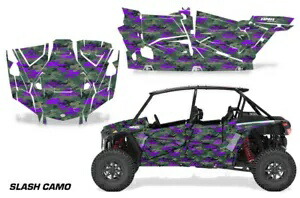UTV グラフィックス キット ステッカー デカール ポラリス RZR ターボ S 4 ドア 19-23 SLSHCAMO PU 用 UTV Graphics kit Sticker Decal for Polaris RZR Turbo S 4-Door 19-23 SLSHCAMO PU 【並行輸入品】 194,700円