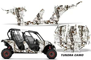 UTV デカール グラフィック キット Can-Am マーベリック MAX 1000R 4 ドア 2017-2018 タンドラ用 UTV Decal Graphic Kit For Can-Am Maverick MAX 1000R 4 Door 2017-2018 TUNDRA 【並行輸入品】｜カスタムパーツ WORLD倉庫