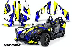 ロードスター グラフィックス キット デカール ポラリス スリングショット SL 2015-2023 RTRSPCTV Y U用 Roadster Graphics Kit Decal For Polaris Slingshot SL 2015-2023 RTRSPCTV Y U 【並行輸入品】