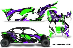 グラフィックスデカールステッカー Can-Am マーベリック X3 XDS XRS 4DR 2016-23 RTRSPCTV GPU Graphics Decals Stickers For Can-Am Maverick X3 XDS XRS 4DR 2016-23 RTRSPCTV GPU 【並行輸入品】｜カスタムパーツ WORLD倉庫