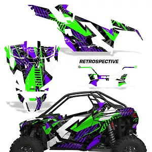 AMR グラフィック デカール ステッカー Polaris RZR Pro XP 2DR UTV 2020-24 RTRSPCTV G PU用 AMR Graphic Decals Stickers for Polaris RZR Pro XP 2DR UTV 2020-24 RTRSPCTV G PU 【並行輸入品】