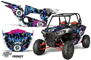 UTV グラフィック デカール ステッカー ポラリス RZR 1000 XP 2ドア 13-18 FRENZY U用 UTV Graphics Decals Stickers for Polaris RZR 1000 XP 2-Door 13-18 FRENZY U 【並行輸入品】