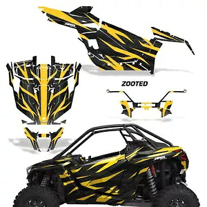 AMR グラフィックス デカール ステッカー Polaris RZR Pro XP 2DR UTV 2020-24 ZOOTED Y K用 AMR Graphics Decals Stickers for Polaris RZR Pro XP 2DR UTV 2020-24 ZOOTED Y K 【並行輸入品】
