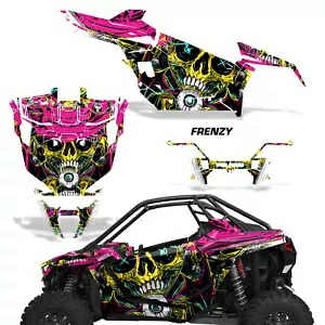 AMR グラフィックス デカール ステッカー Polaris RZR Pro XP 2DR UTV 2020-24 FRENZY Y用 AMR Graphics Decals Stickers for Polaris RZR Pro XP 2DR UTV 2020-24 FRENZY Y 【並行輸入品】