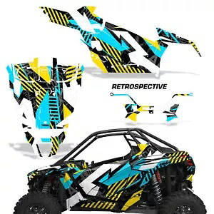 AMR グラフィック デカール ステッカー Polaris RZR Pro XP 2DR UTV 2020-24 RTRSPCTV TL Y用 AMR Graphic Decals Stickers for Polaris RZR Pro XP 2DR UTV 2020-24 RTRSPCTV TL Y 【並行輸入品】