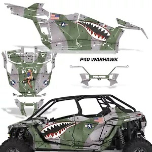 AMR グラフィックスは、Polaris RZR Pro XP 4DR UTV SxS デカール ProXP 2020-23 P40G に適合します。 AMR Graphics fits Polaris RZR Pro XP 4DR UTV SxS Decal ProXP 2020-23 P40G 【並行輸入品】