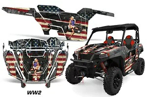 UTV デカール グラフィック ステッカー Polaris General 1000 16-18 WW2 用 UTV Decals Graphics Stickers For Polaris General 1000 16-18 WW2 【並行輸入品】
